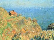Claude Monet The Fisherman's House at Varengeville Spain oil painting artist